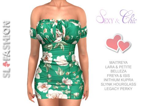 Second Life Marketplace - [SL Fashion] - SCANDAL - DRESS - 33 - 42